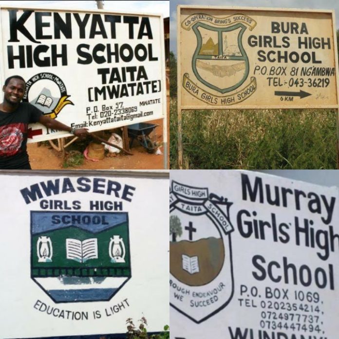 Top ten best secondary schools Taita Taveta county