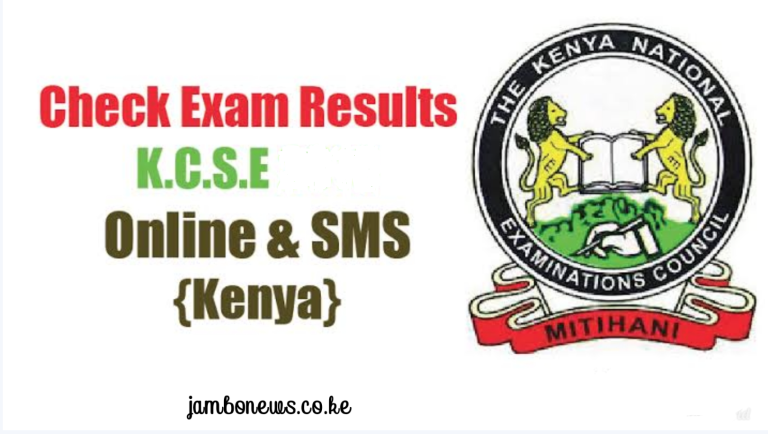 How to check/receive KCSE 2023/2024 results via KNEC SMS Code 40054, KNEC Online Portal