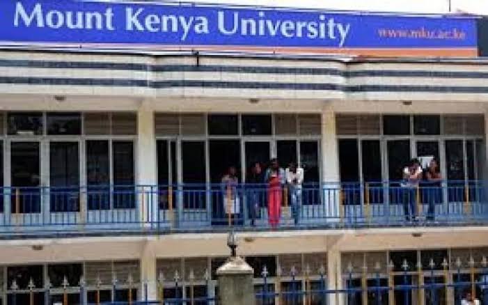 Mount Kenya University courses 2020/2021