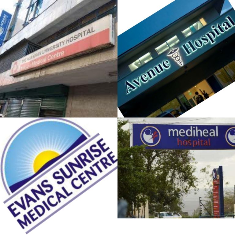 Top ten best Private Hospitals in  Nakuru County