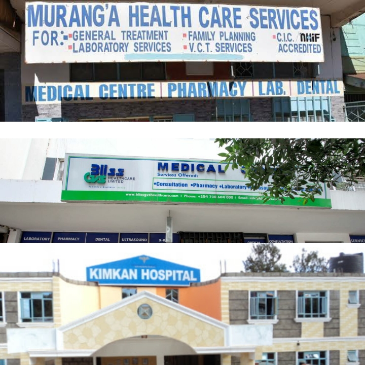 Top ten best private hospitals in Murang’a county