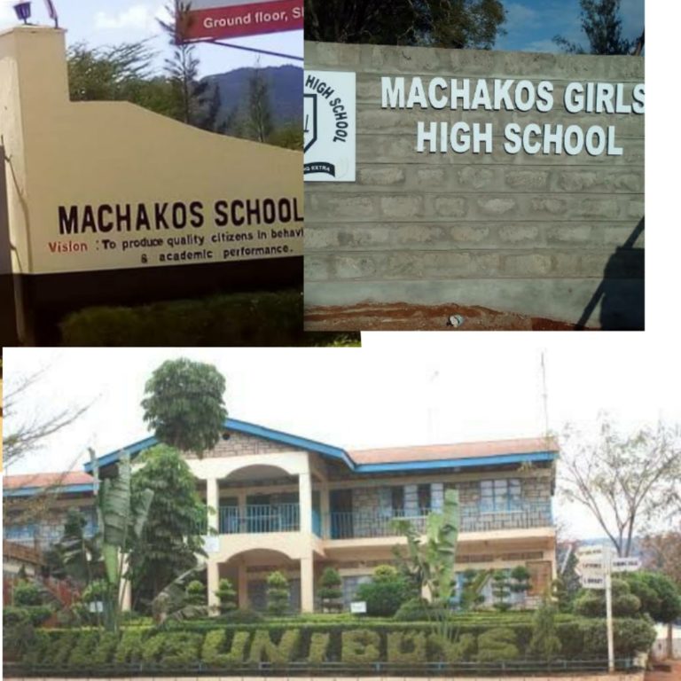 Top ten best public secondary schools in Machakos County