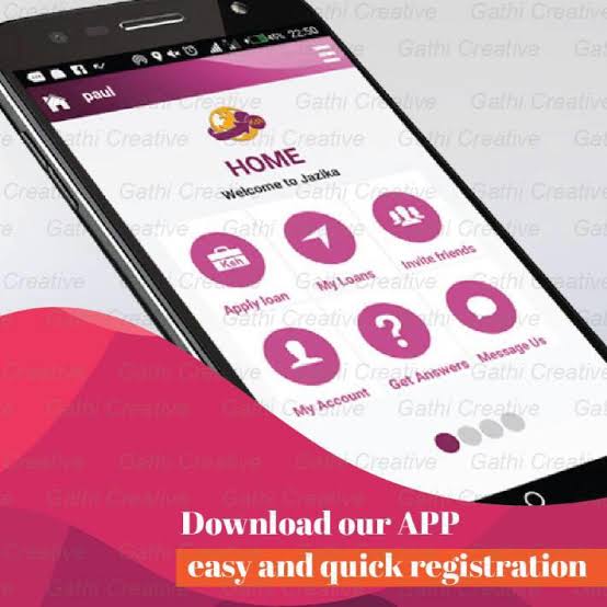Download Jazika Ventures Mobile loan, Register, Apply for loan and repay