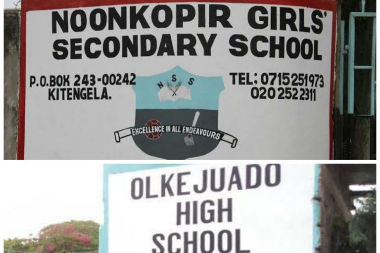 List of best performing Extra County schools in Kajiado County