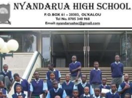 Nyandarua High school KCSE 2019 Results and distribution of grades