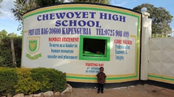 Chewoyet High school KCSE 2024 results location, contacts, form one selection, KNEC code