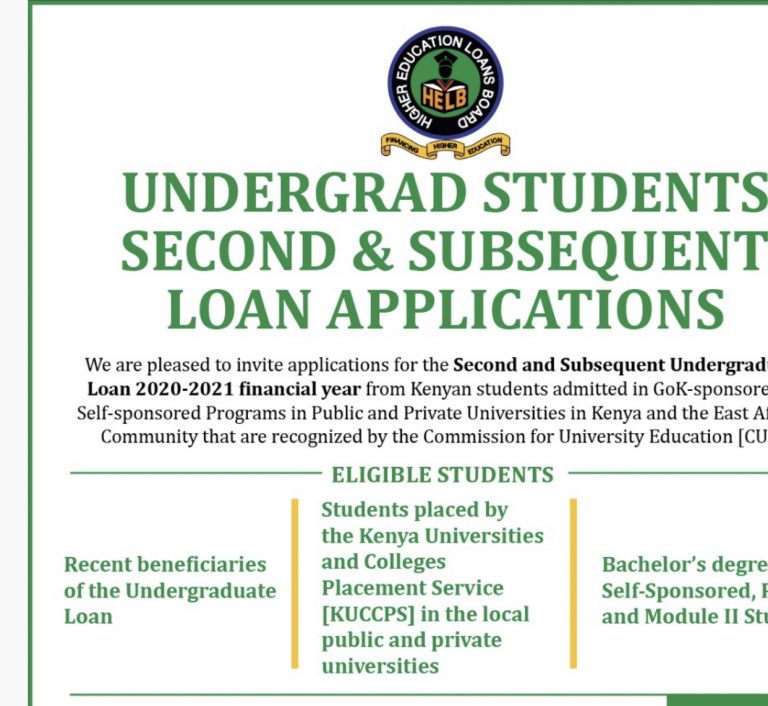 How to apply HELB Subsequent Loan 2022/2023 via Mobile App or USSD Code