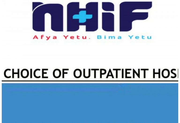 How to Choose, Change NHIF Outpatient Facility using USSD Code, Mobile App or Website nhifselfcare