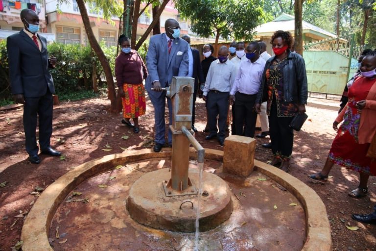 Education CS Magoha Inspects Availability of Water in Schools Ahead of Reopening in September