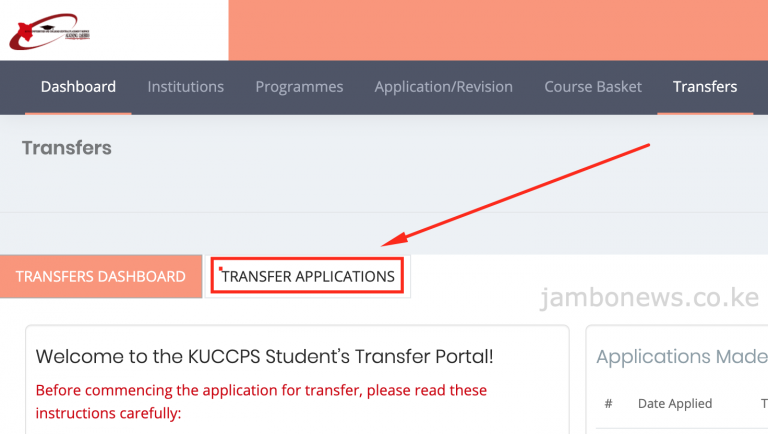 KUCCPS to Open Inter-Institution Transfer Window For the 2022/2023 Mid-June