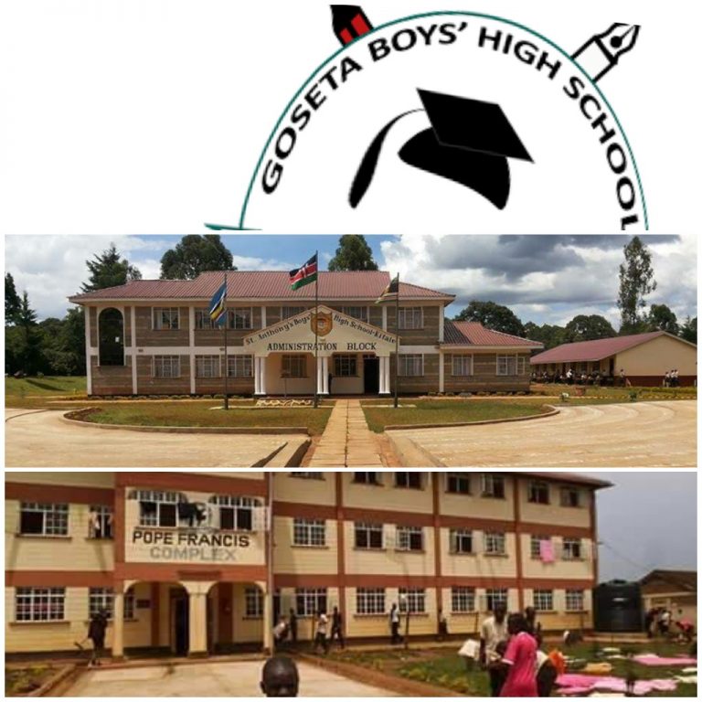 Goseta Boys High School 2021 KCSE Results/ Result analysis, Contacts, Location, Admissions, History, Fees, Portal Login, Website, KNEC Code;